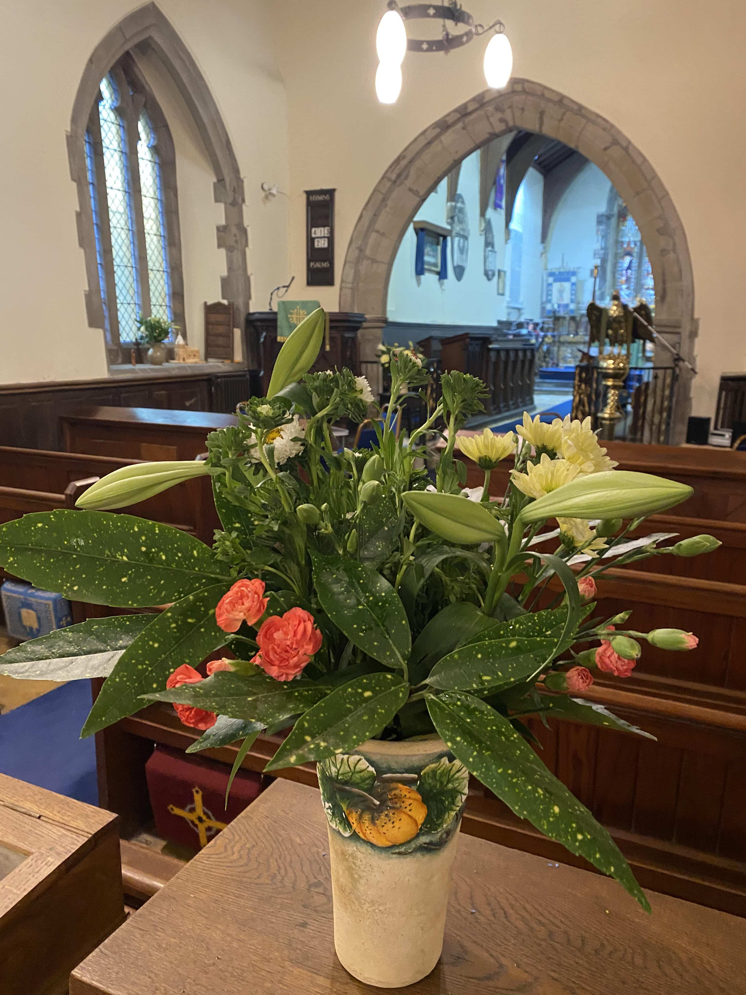 Featured image for “Harvest at St Michael and All Angels, Ravenstone (Bronze Eco Church)”