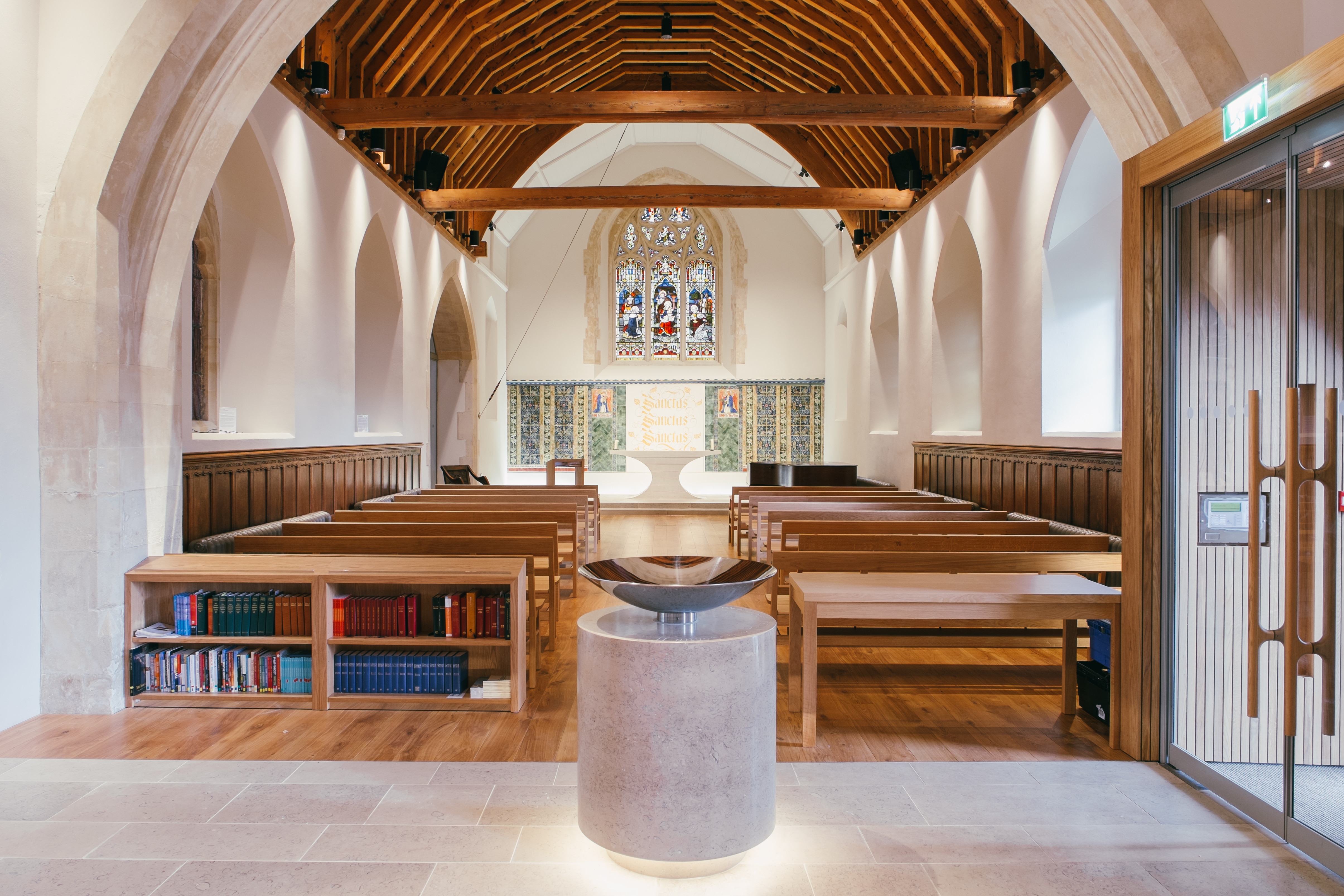 Featured image for “University of Winchester Chapel First to win Gold”